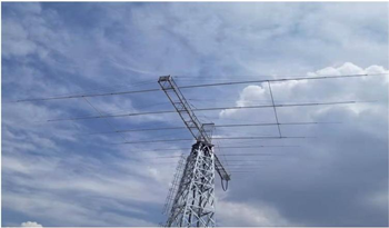 转动对数周期天线一硬振子